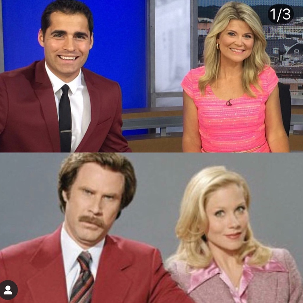 Professional Dress from News Anchor Desk